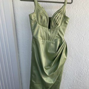 House of CB Pistachio Dress 'Faye'